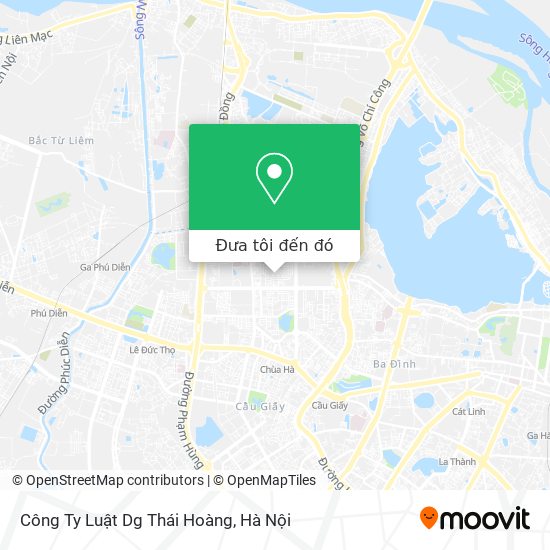 Bản đồ Công Ty Luật Dg Thái Hoàng
