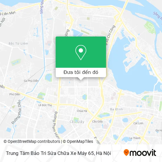Bản đồ Trung Tâm Bảo Trì Sửa Chữa Xe Máy 65