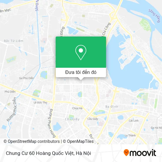 Bản đồ Chung Cư 60 Hoàng Quốc Việt