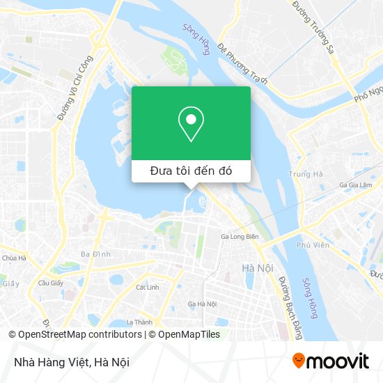 Bản đồ Nhà Hàng Việt