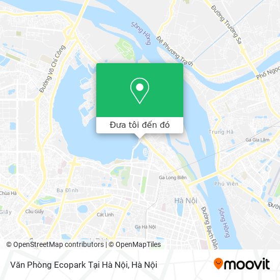 Bản đồ Văn Phòng Ecopark Tại Hà Nội