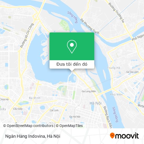 Bản đồ Ngân Hàng Indovina