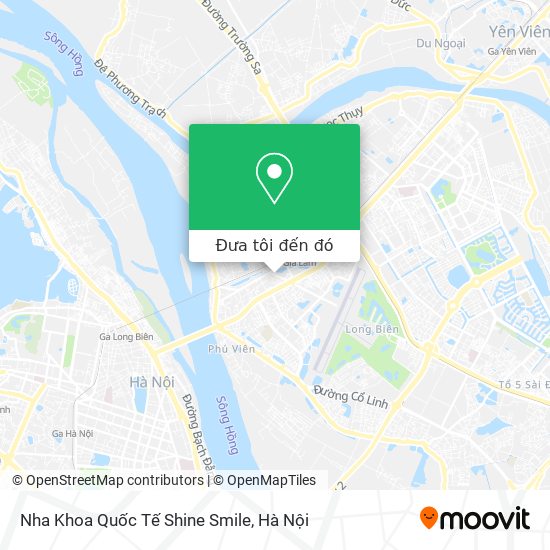 Bản đồ Nha Khoa Quốc Tế Shine Smile
