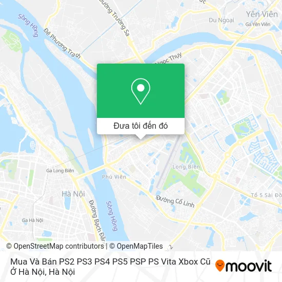 Bản đồ Mua Và Bán PS2 PS3 PS4 PS5 PSP PS Vita Xbox Cũ Ở Hà Nội