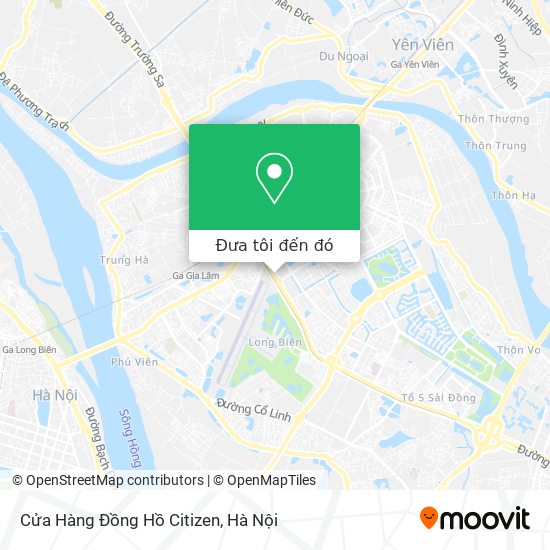 Bản đồ Cửa Hàng Đồng Hồ Citizen