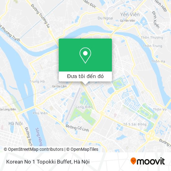 Bản đồ Korean No 1 Topokki Buffet