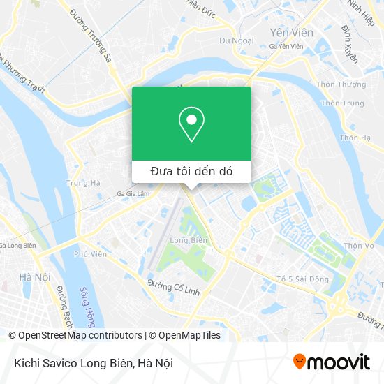 Bản đồ Kichi Savico Long Biên
