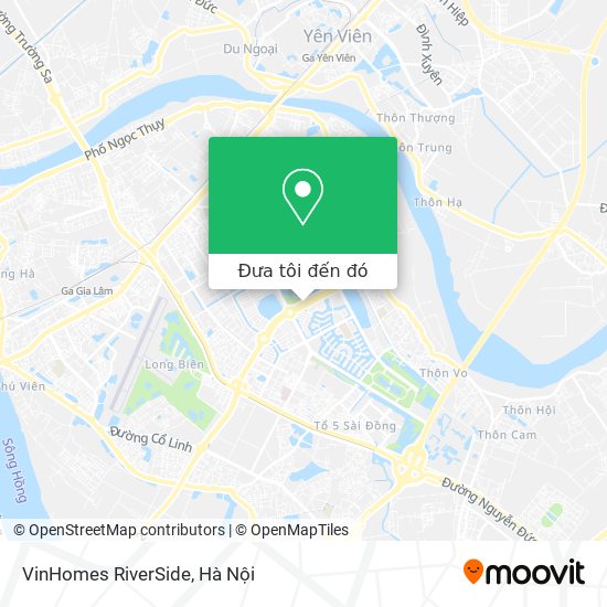 Bản đồ VinHomes RiverSide