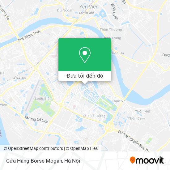 Bản đồ Cửa Hàng Borse Mogan