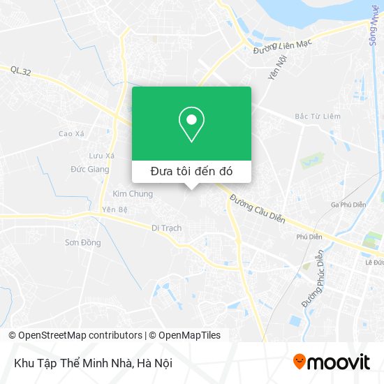 Bản đồ Khu Tập Thể Minh Nhà