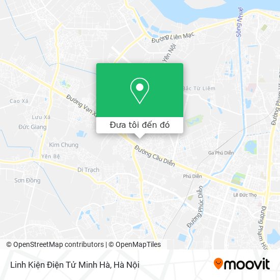 Bản đồ Linh Kiện Điện Tử Minh Hà