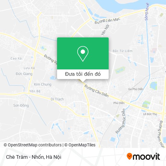 Bản đồ Chè Trâm - Nhổn