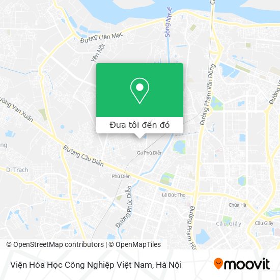 Bản đồ Viện Hóa Học Công Nghiệp Việt Nam