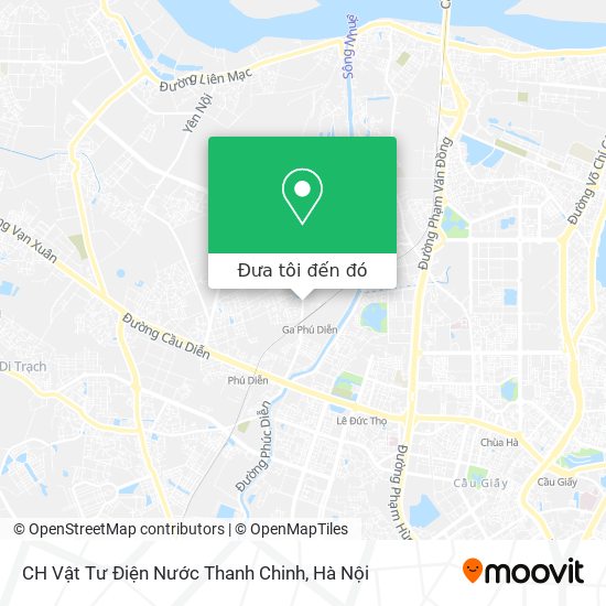 Bản đồ CH Vật Tư Điện Nước Thanh Chinh