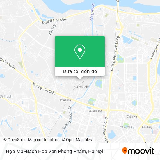 Bản đồ Hợp Mai-Bách Hóa Văn Phòng Phẩm