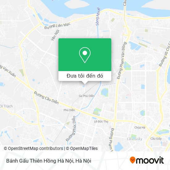 Bản đồ Bánh Gấu Thiên Hồng Hà Nội