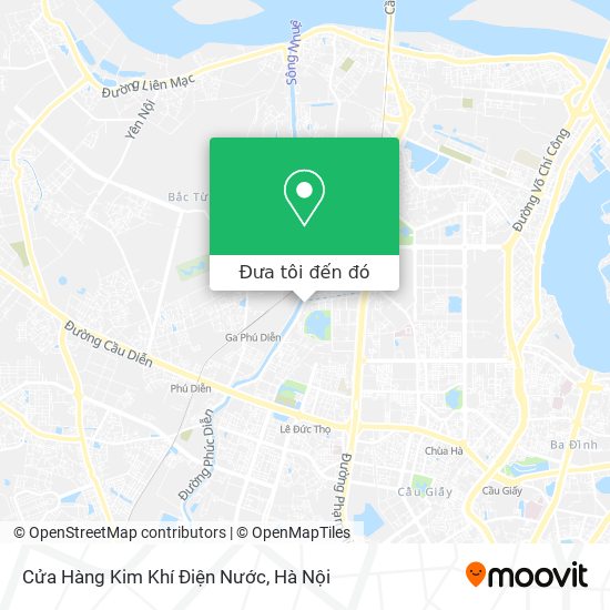 Bản đồ Cửa Hàng Kim Khí Điện Nước