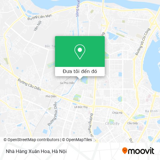 Bản đồ Nhà Hàng Xuân Hoa