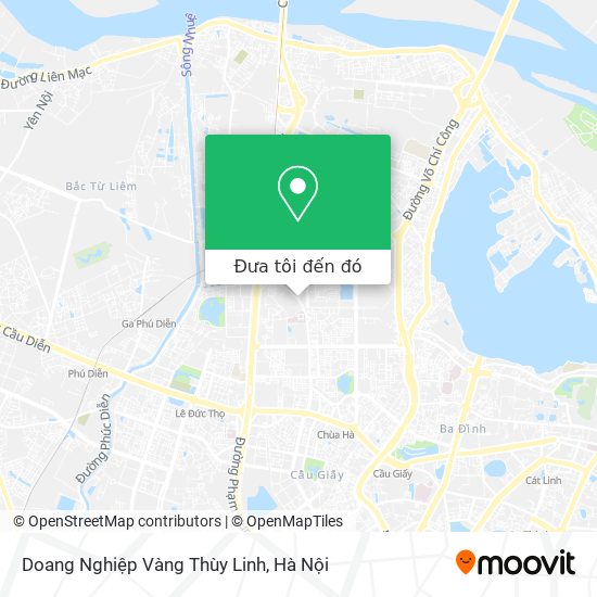 Bản đồ Doang Nghiệp Vàng Thùy Linh