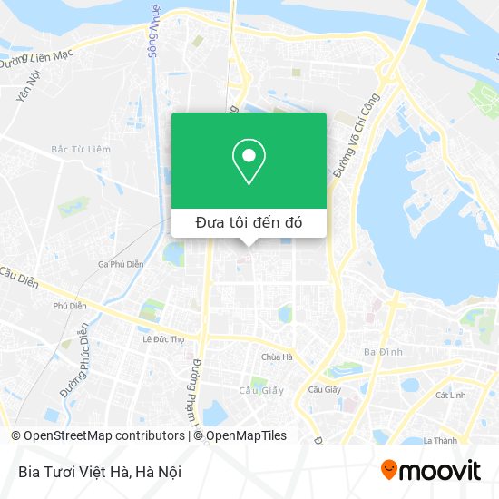 Bản đồ Bia Tươi Việt Hà