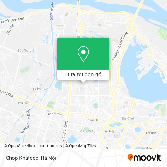 Bản đồ Shop Khatoco