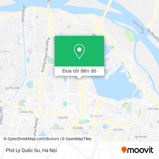 Bản đồ Phở Lý Quốc Sư