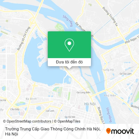 Bản đồ Trường Trung Cấp Giao Thông Công Chính Hà Nội