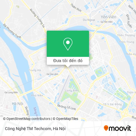 Bản đồ Công Nghệ TM Techcom