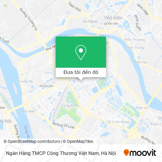 Bản đồ Ngân Hàng TMCP Công Thương Việt Nam