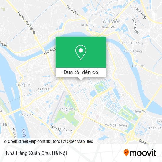 Bản đồ Nhà Hàng Xuân Chu