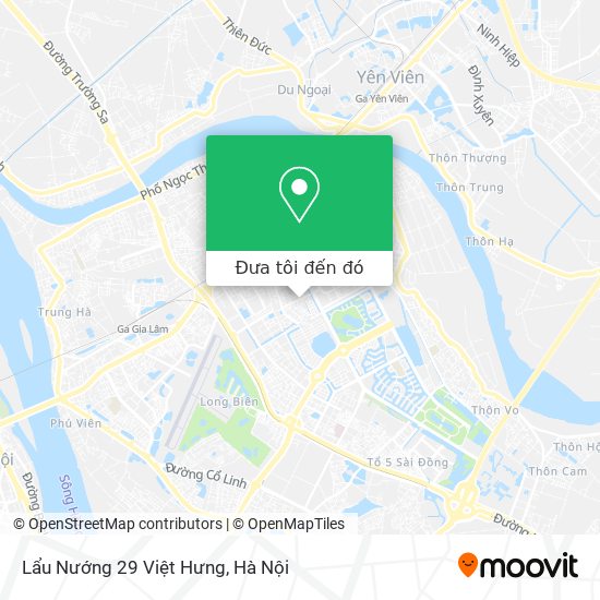 Bản đồ Lẩu Nướng 29 Việt Hưng