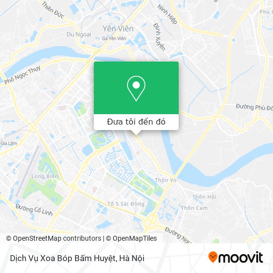 Bản đồ Dịch Vụ Xoa Bóp Bấm Huyệt