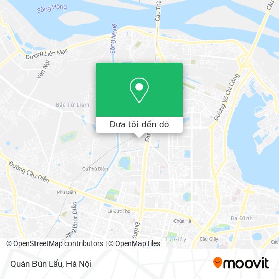 Bản đồ Quán Bún Lẩu