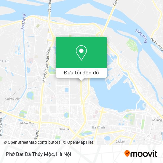 Bản đồ Phở Bát Đá Thủy Mộc