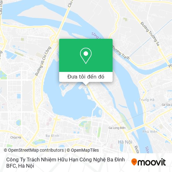 Bản đồ Công Ty Trách Nhiệm Hữu Hạn Công Nghệ Ba Đình BFC