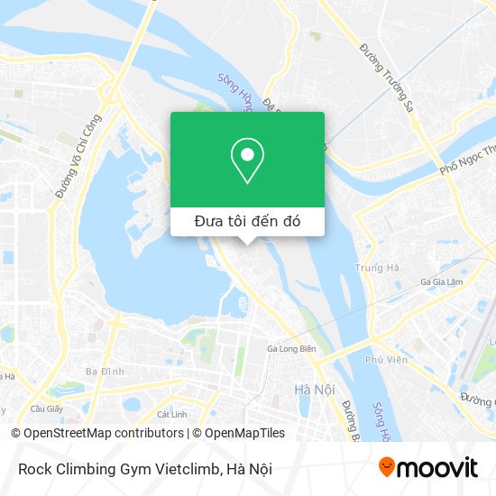 Bản đồ Rock Climbing Gym Vietclimb