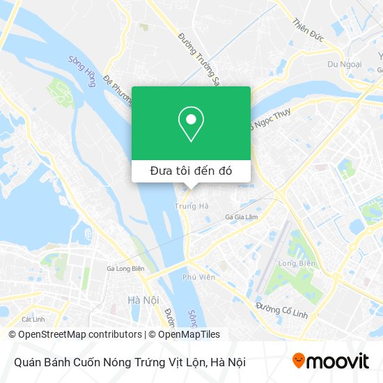 Bản đồ Quán Bánh Cuốn Nóng Trứng Vịt Lộn