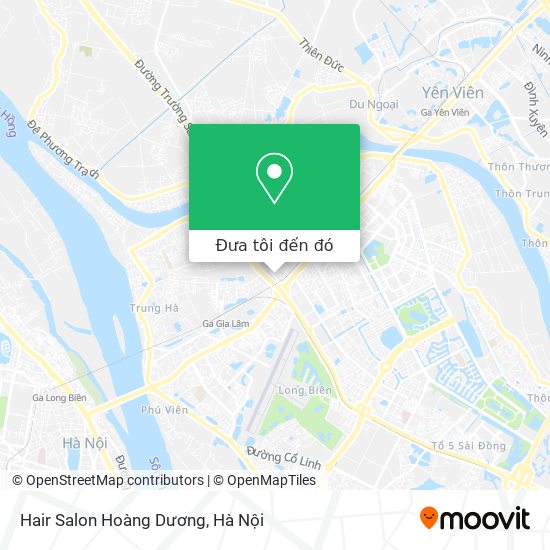 Bản đồ Hair Salon Hoàng Dương