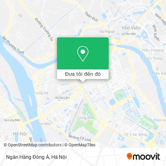 Bản đồ Ngân Hàng Đông Á