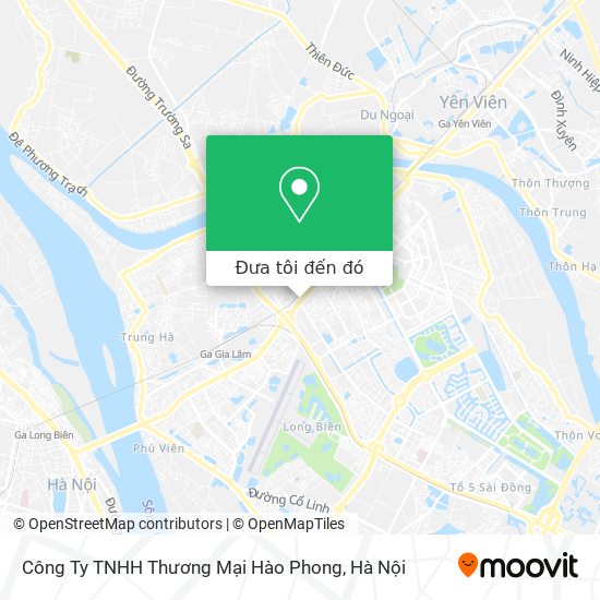 Bản đồ Công Ty TNHH Thương Mại Hào Phong
