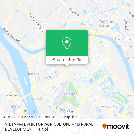 Bản đồ VIETNAM BANK FOR AGRICULTURE AND RURAL DEVELOPMENT