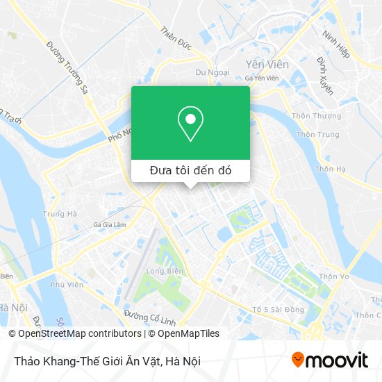 Bản đồ Thảo Khang-Thế Giới Ăn Vặt