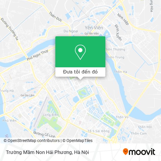 Bản đồ Trường Mầm Non Hải Phương