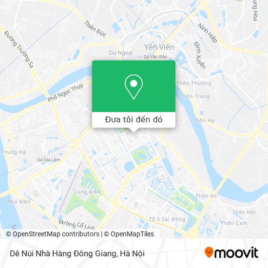 Bản đồ Dê Núi Nhà Hàng Đông Giang