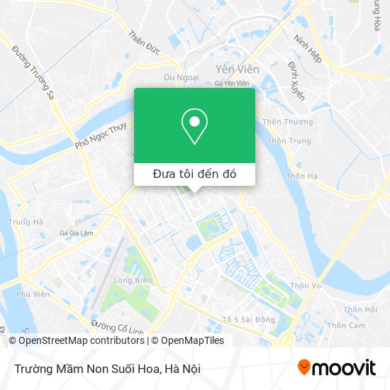 Bản đồ Trường Mầm Non Suối Hoa