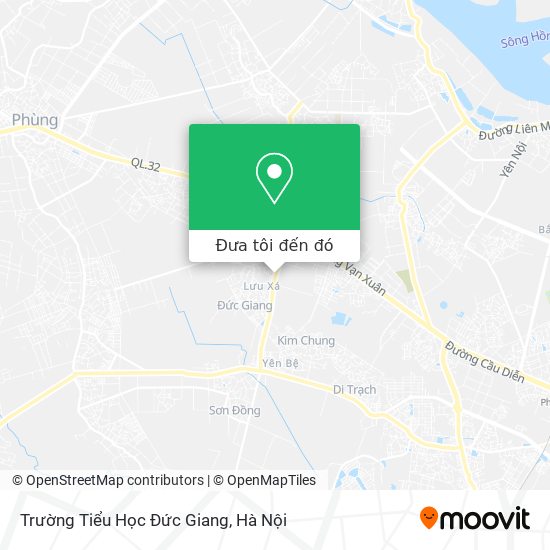 Bản đồ Trường Tiểu Học Đức Giang