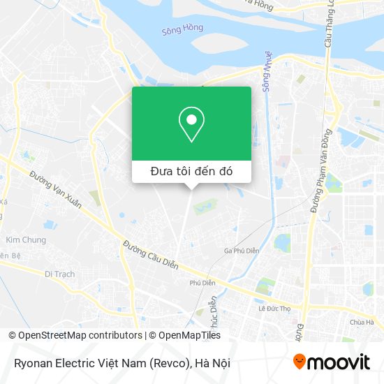 Bản đồ Ryonan Electric Việt Nam (Revco)