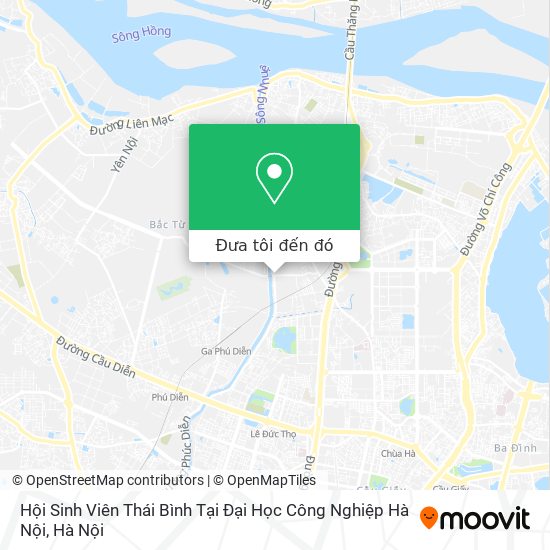 Bản đồ Hội Sinh Viên Thái Bình Tại Đại Học Công Nghiệp Hà Nội