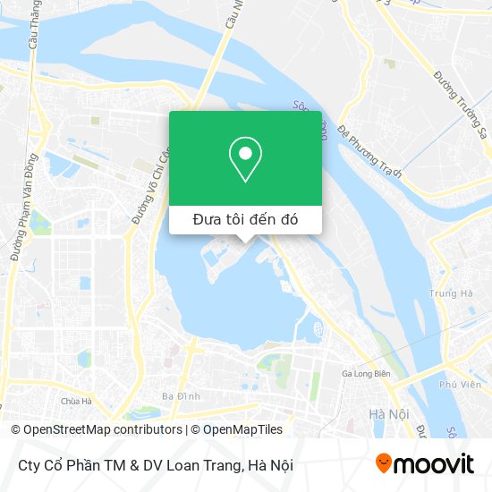 Bản đồ Cty Cổ Phần TM & DV Loan Trang