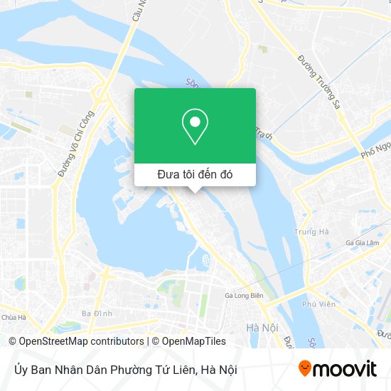 Bản đồ Ủy Ban Nhân Dân Phường Tứ Liên